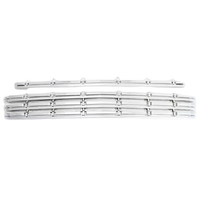 2021-2024 Chevrolet Suburban/Tahoe LT 2 PCS Chrome Snap-on W/Tape Patented Grille Overlay