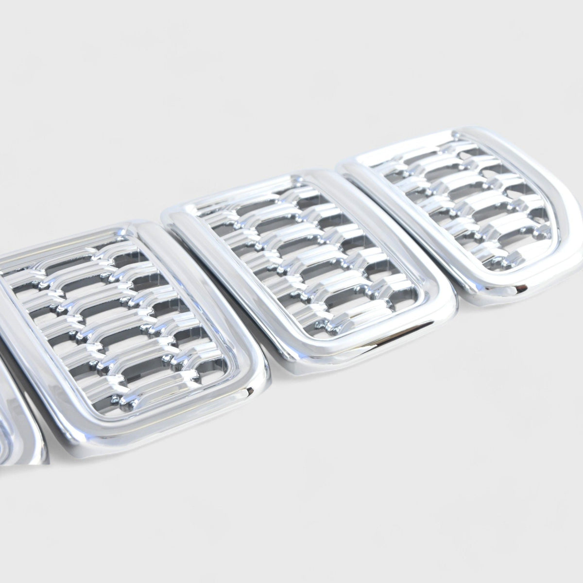 Trim Illusion ABS534 chrome grille overlay for 2021-2025 Jeep Grand Cherokee L and Grand Cherokee - image 3