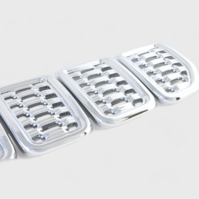 Trim Illusion ABS534 chrome grille overlay for 2021-2025 Jeep Grand Cherokee L and Grand Cherokee - image 3