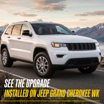 Trim Illusion ABS6527BLK gloss black grille overlay for 2017-2022 Jeep Grand Cherokee and Grand Cherokee WK - image 13