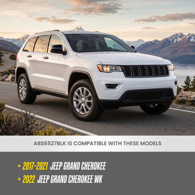 Trim Illusion ABS6527BLK gloss black grille overlay for 2017-2022 Jeep Grand Cherokee and Grand Cherokee WK - image 9