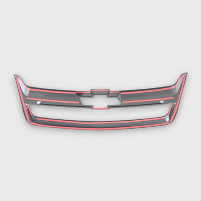 2015-2020 Chevrolet Colorado Chrome Delete Grille Overlay