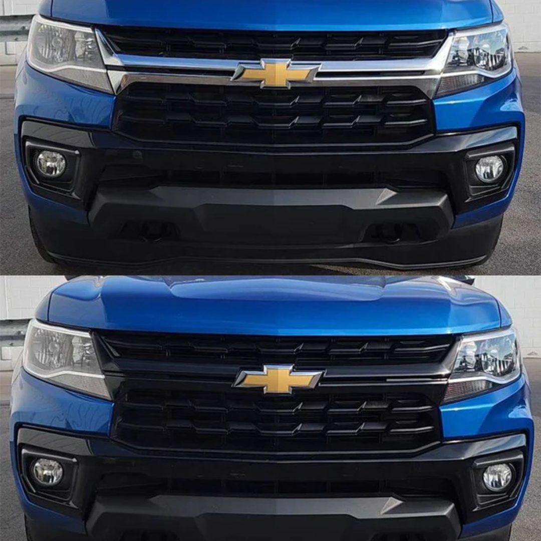 2021-2022 Chevrolet Colorado Chrome Delete Grille Overlay