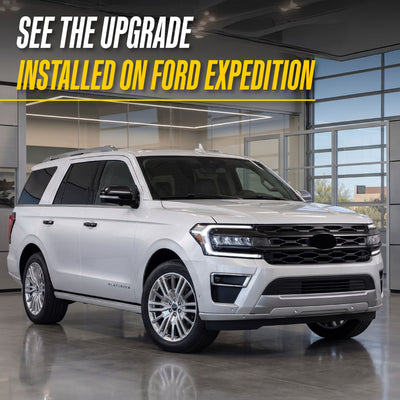 Trim Illusion ABS6806BLK gloss black grille overlay for 2022-2024 Ford Expedition - image 10