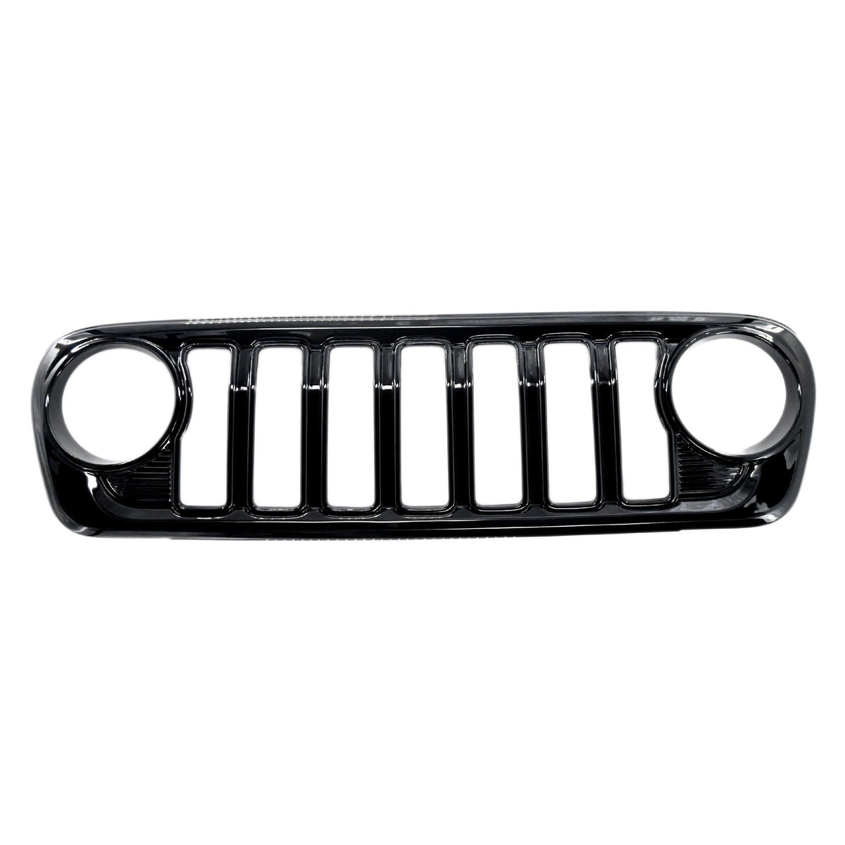 Trim Illusion ABS6807BLK gloss black grille overlay for 2024-2026 Jeep Wrangler and Gladiator - image 13