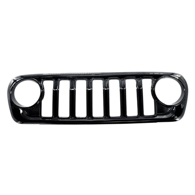 Trim Illusion ABS6807BLK gloss black grille overlay for 2024-2026 Jeep Wrangler and Gladiator - image 13