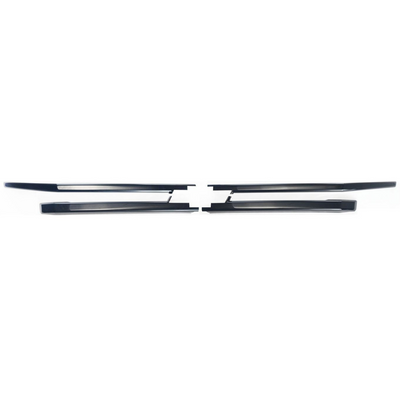 2021-2024 Chevrolet Suburban/Tahoe 4 PCS Gloss Black Tape-on Patented Grille Overlay