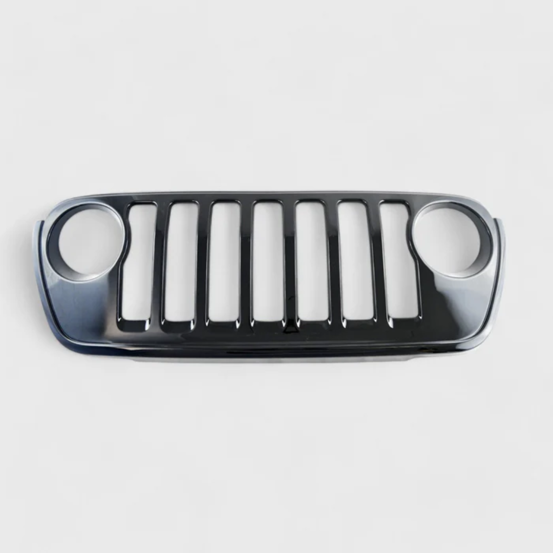 2020-2023 Jeep Gladiator Chrome Delete Black Grille Overlay