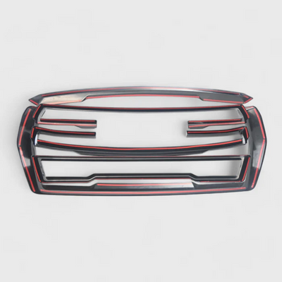 2021-2023 GMC Yukon Chrome Delete Black Grille Overlay