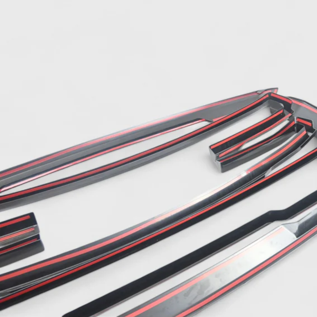 2021-2023 GMC Yukon Chrome Delete Black Grille Overlay