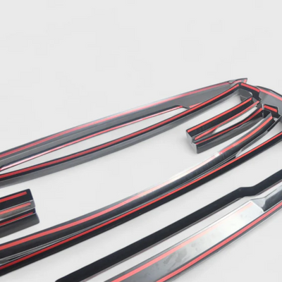 2021-2023 GMC Yukon Chrome Delete Black Grille Overlay