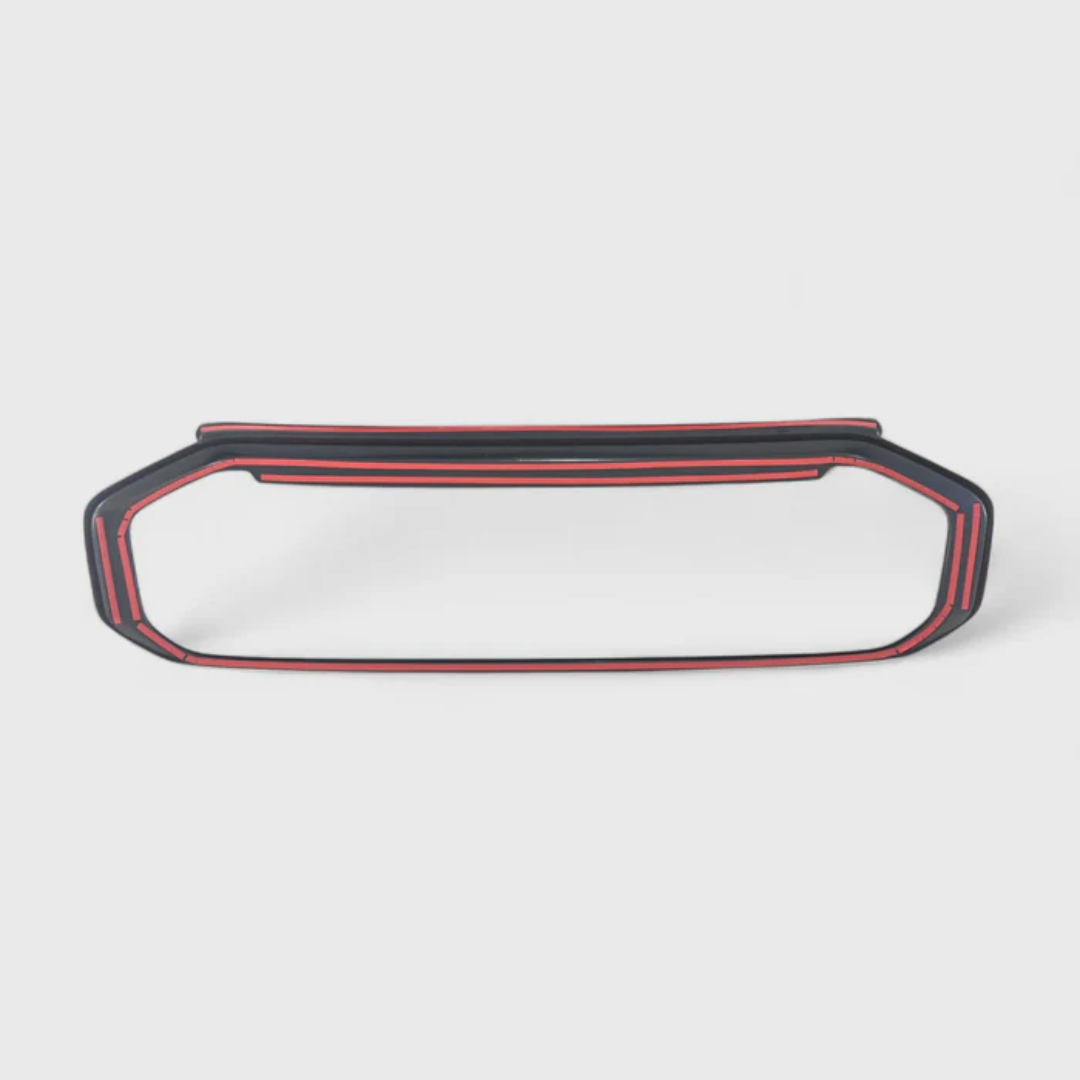 2019-2023 Ford Ranger Chrome Delete Black Grille Overlay