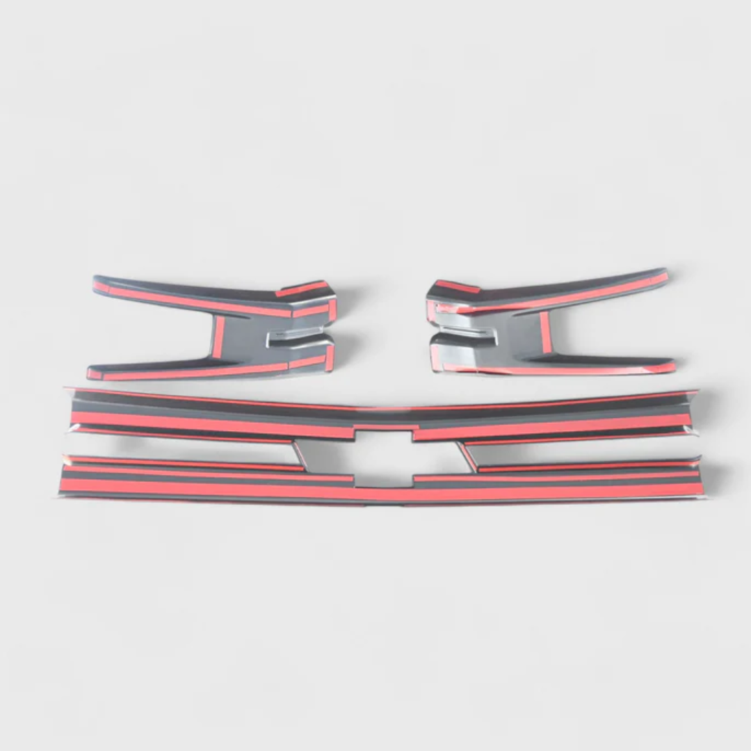 2019-2021 Chevy Silverado 1500 Chrome Delete Grille Overlay