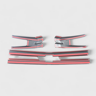 2019-2021 Chevy Silverado 1500 Chrome Delete Grille Overlay