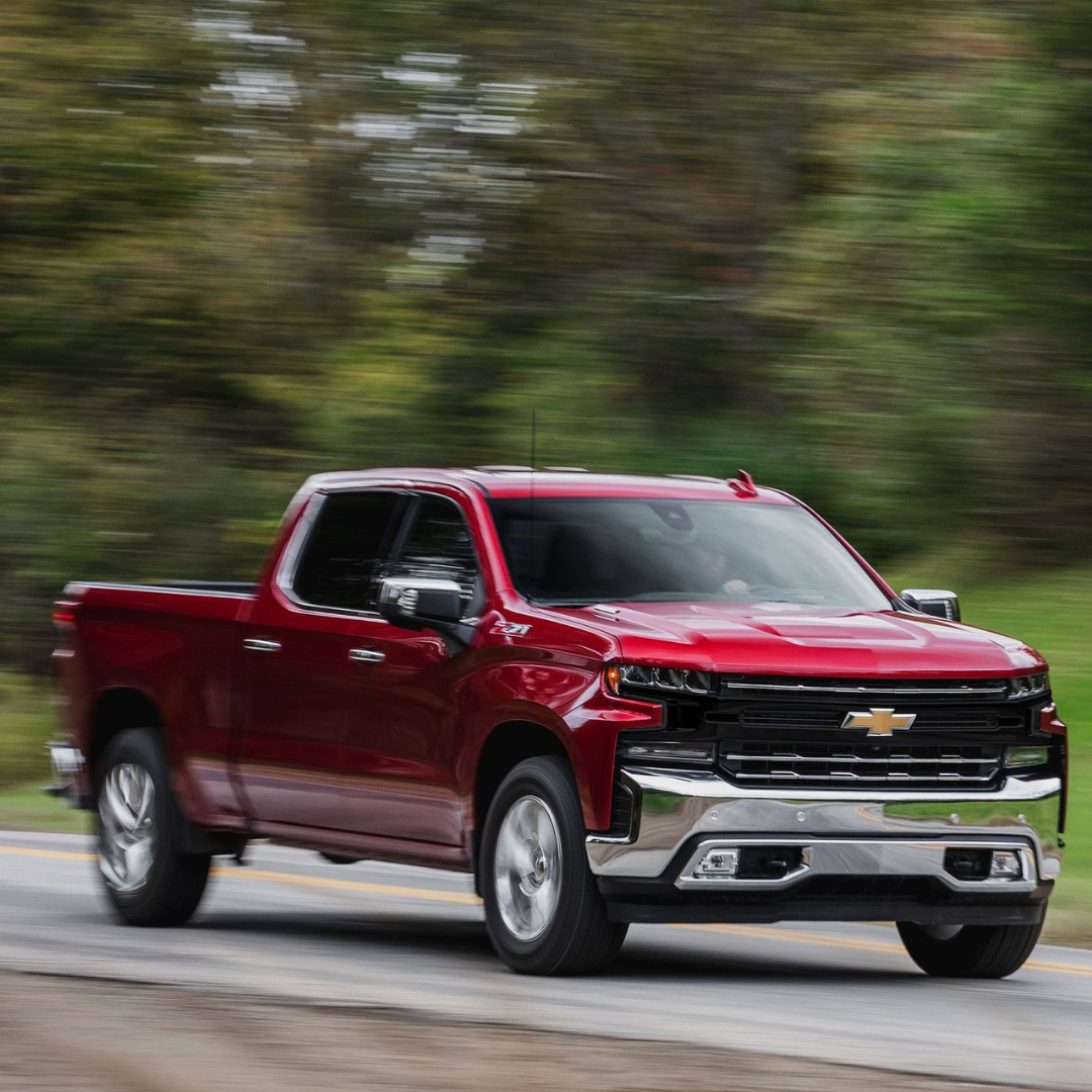2019-2021 Chevy Silverado 1500 Chrome Delete Grille Overlay