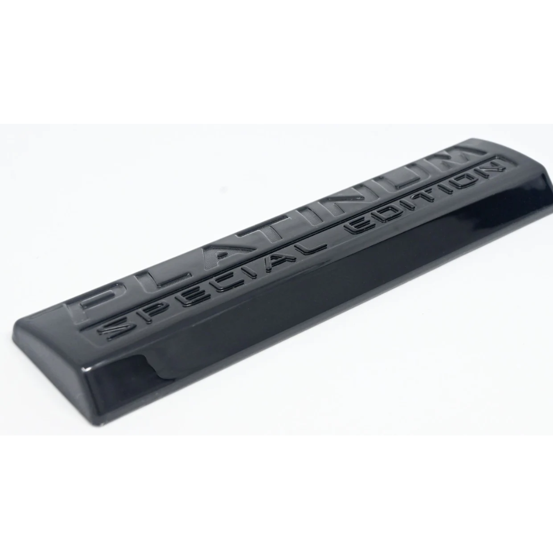 15-24 Chevrolet Colorado 1 PC Gloss Black Platinum Special Edition Decal