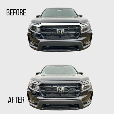 Trim Illusion ABS6838BLK gloss black grille overlay for 2021-2026 Honda Ridgeline and Passport - image 5