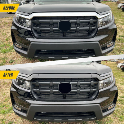 Trim Illusion ABS6838BLK gloss black grille overlay for 2021-2026 Honda Ridgeline and Passport - image 10