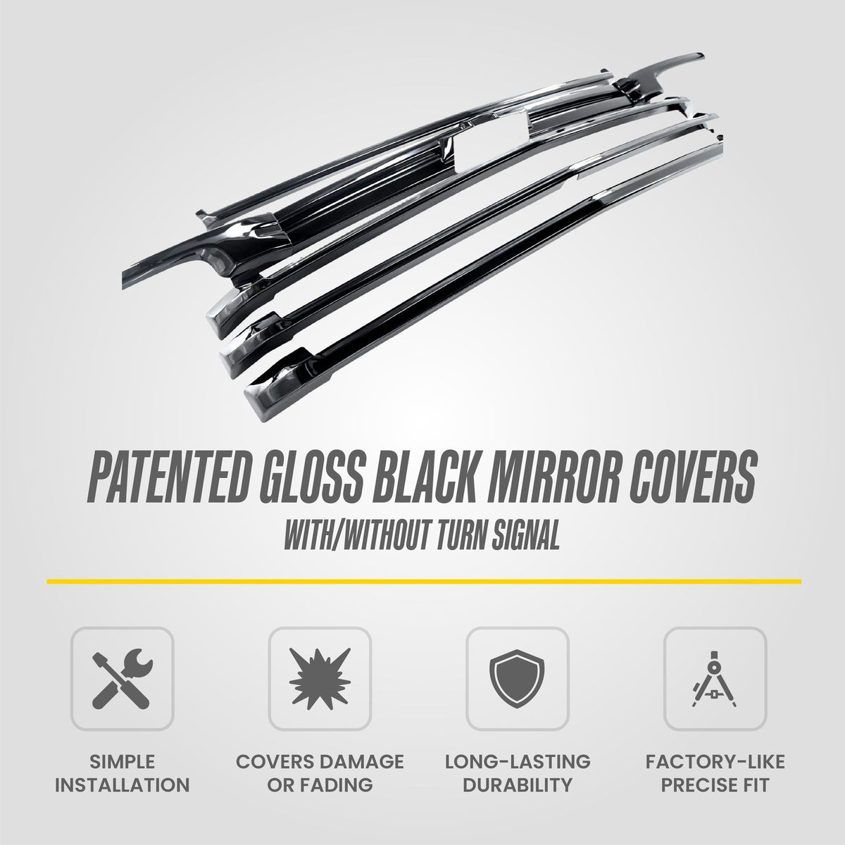 Trim Illusion ABS6845BLK gloss black grille overlay for 2021-2024 Chevrolet Suburban and Tahoe - image 9