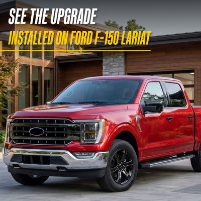 Trim Illusion ABS6852BLK gloss black grille overlay for 2021-2023 Ford F-150 - image 12