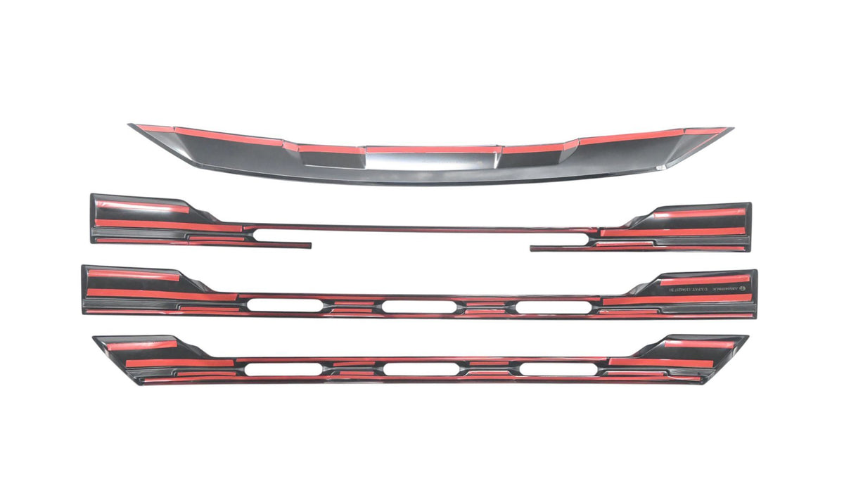 Trim Illusion ABS6859BLK gloss black grille overlay for 2023-2026 GMC Sierra 1500 - image 4