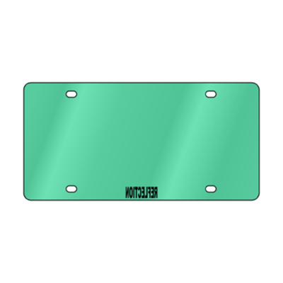 Acrylic License Plate Blank