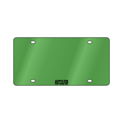 Acrylic License Plate Blank
