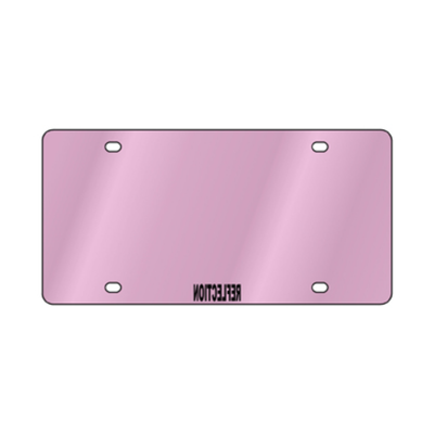Acrylic License Plate Blank