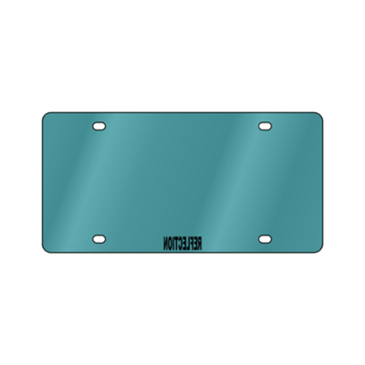 Acrylic License Plate Blank