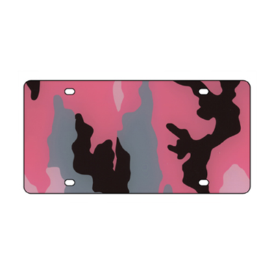 Acrylic License Plate Blank