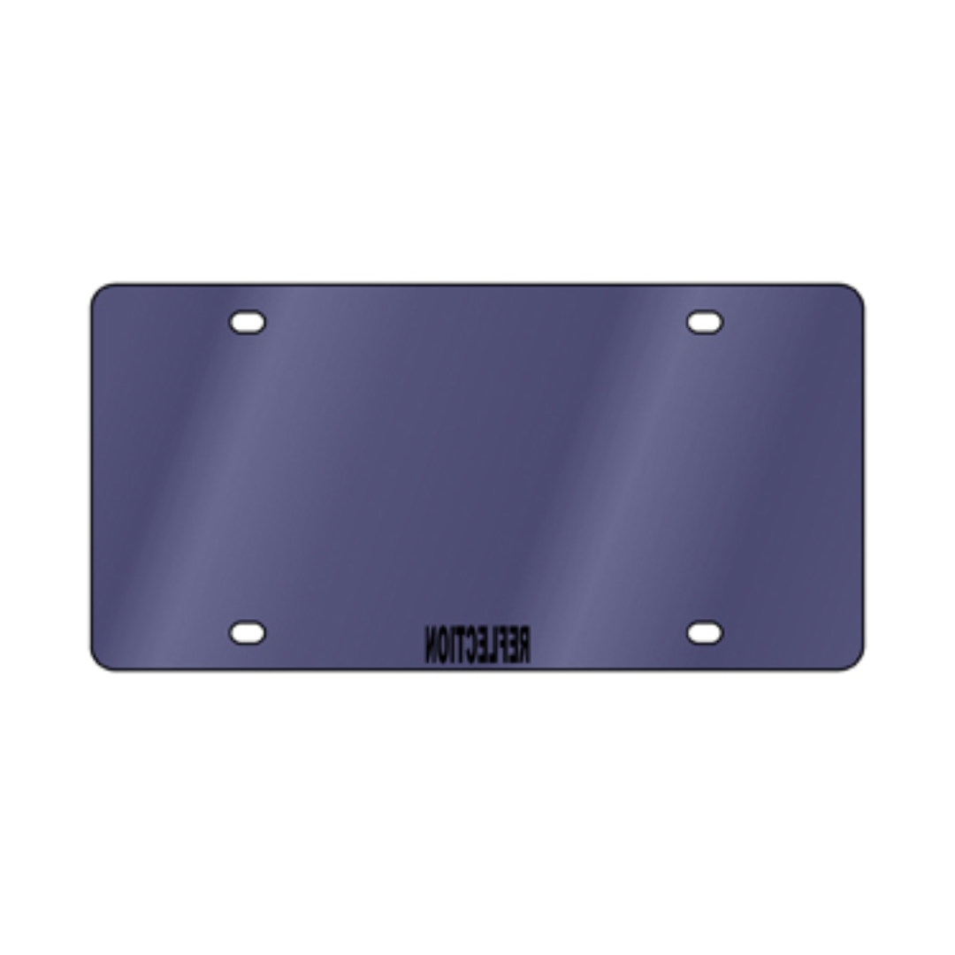 Acrylic License Plate Blank