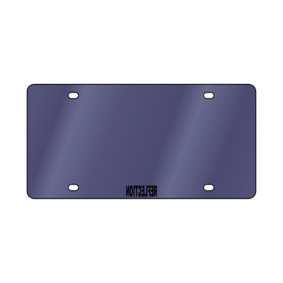Acrylic License Plate Blank