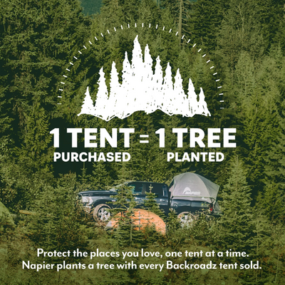 Napier Backroadz Truck Tent for Chevy Silverado, Ford F-150, Ram, GMC Sierra, Tacoma, Tundra & More