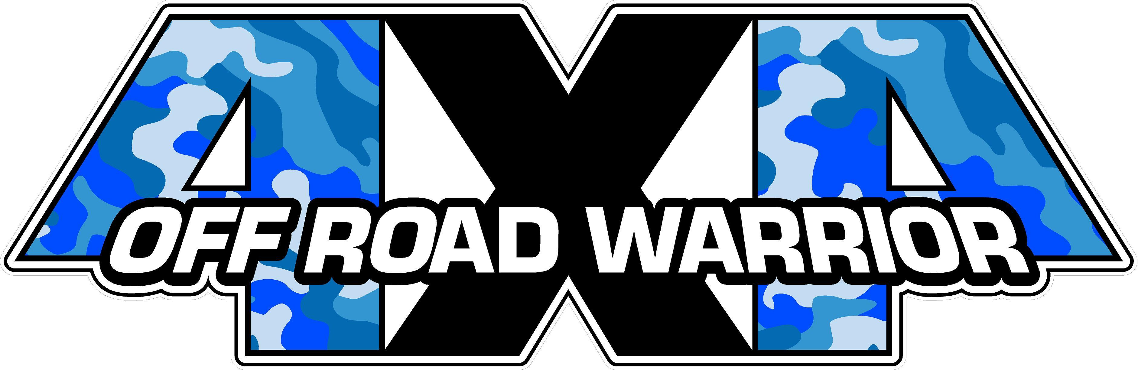 4x4 Off Road WARRIOR Decal Stickers (x2) [PICK 1 PATTERN]