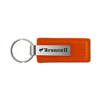 bronco-ii-leather-key-fob-orange-45525-classic-auto-store-online