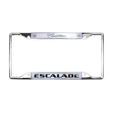 Cadillac Escalade Chrome License Plate Frame