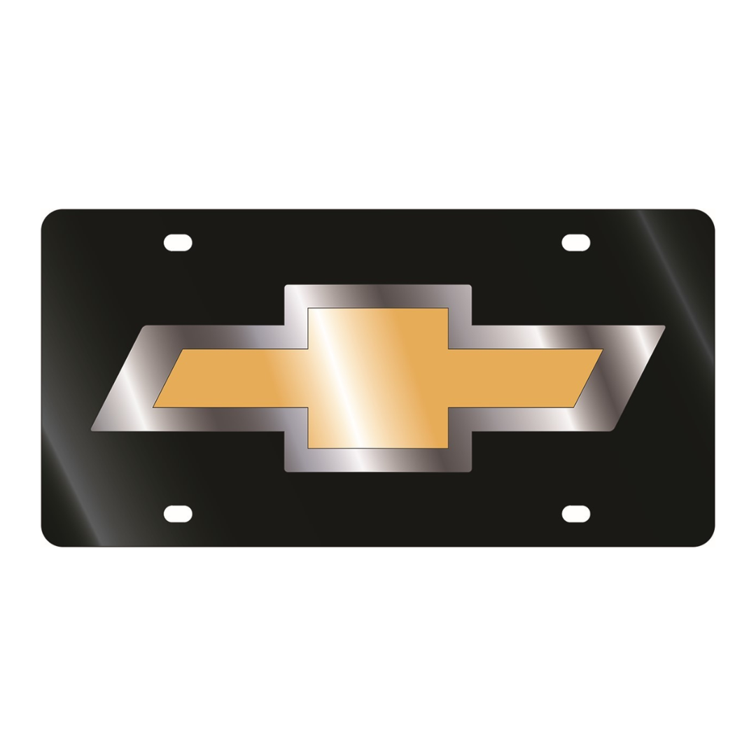 Chevrolet Bowtie Acrylic License Plate
