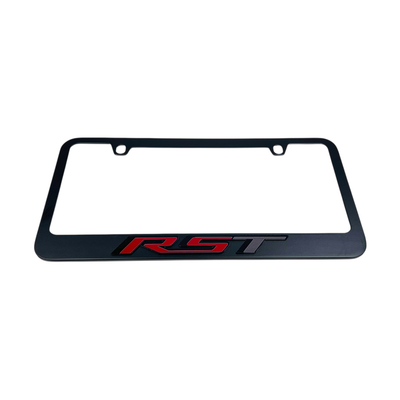Chevrolet RST Black License Plate Frame