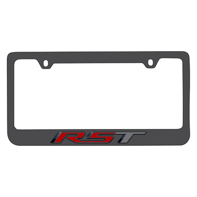 Chevrolet RST Black License Plate Frame