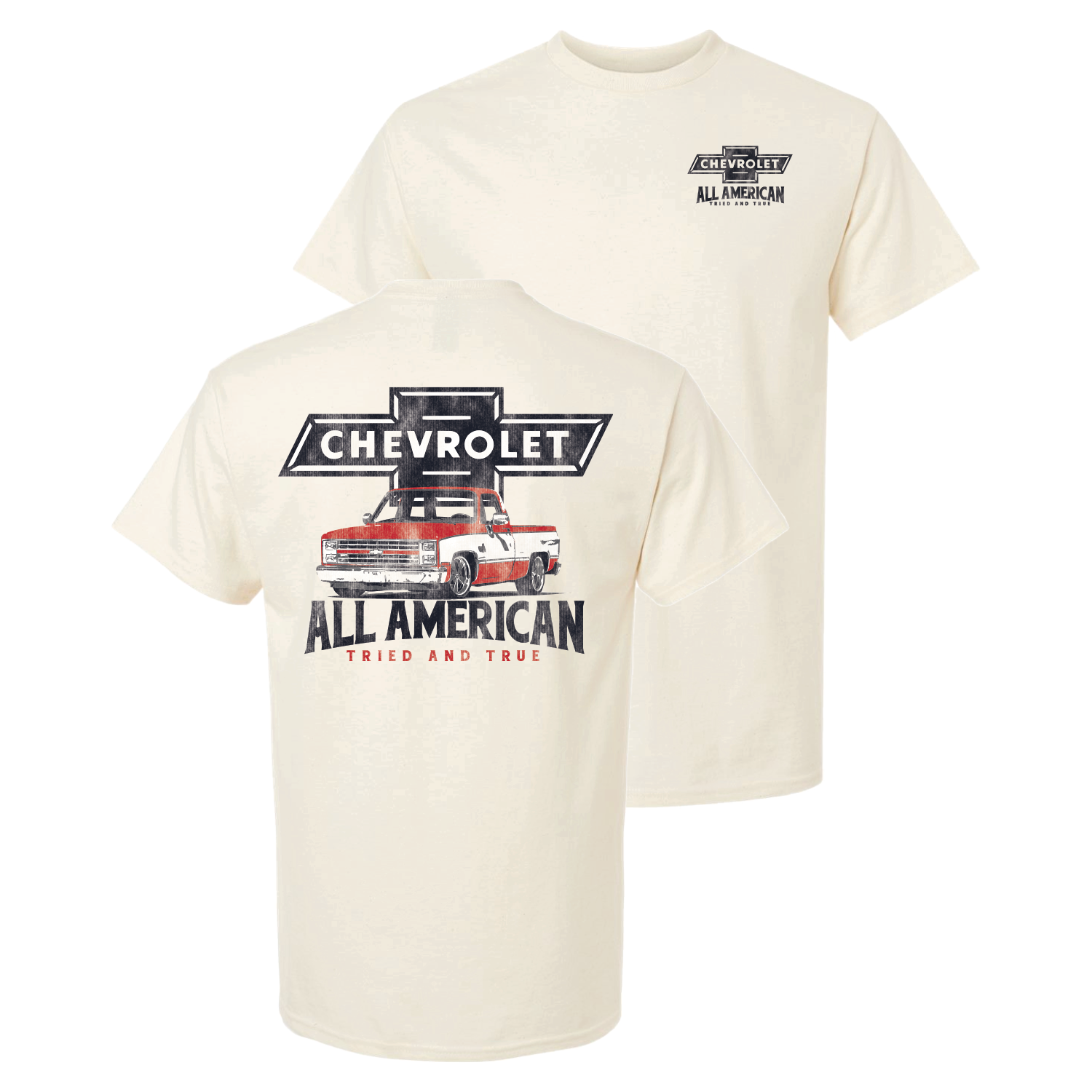Chevy All-American Tried and True T-Shirt – Natural
