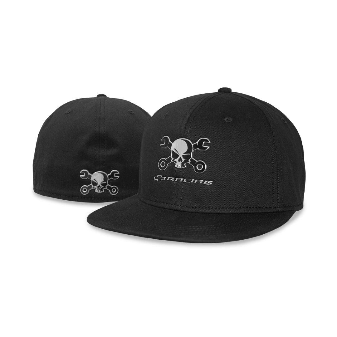Chevy Racing Mr. Crosswrench Flat Bill Hat / Cap