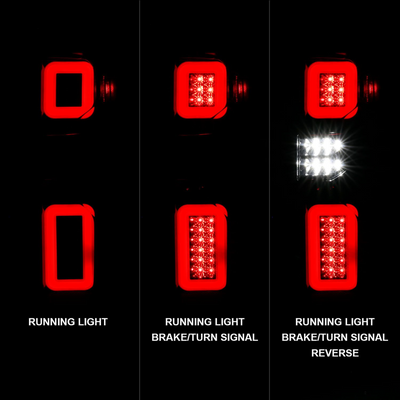 Chevy Silverado 1500 19-23 / 2500HD/3500HD Full LED Black w/ Clear Lens W/ Sequential Signal (FACTORY LED MODELS)
