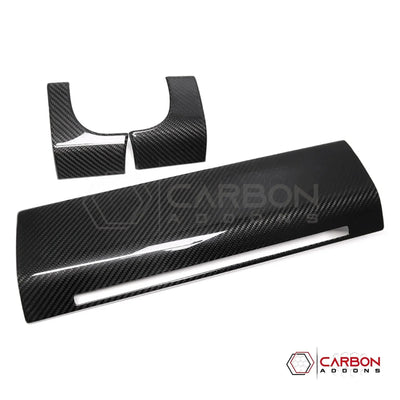 Real Carbon Fiber Dashboard & Glove Box Covers for 2021+ Ford F-150