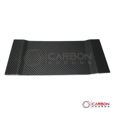Real Carbon Fiber Wireless Charger & Coin Tray Cover for 2021+ Ford F-150