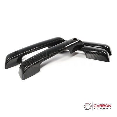 Real Carbon Fiber Exterior Door Handle Covers for 2021+ Ford F-150