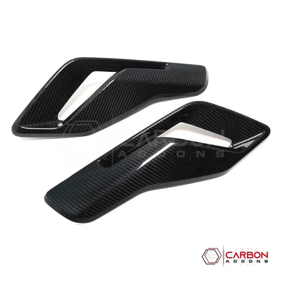 Real Carbon Fiber Fender Vent Covers for 2021+ Ford F-150