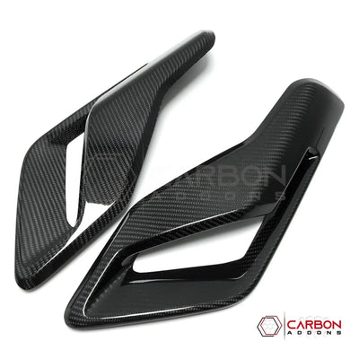 Real Carbon Fiber Fender Vent Covers for 2021+ Ford F-150