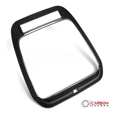 Real Carbon Fiber Overhead Light Trim Cover for 2021+ Ford F-150