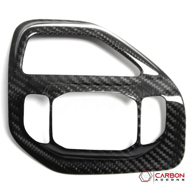 2019+ RAM 1500 TRX/RHO Driving Mode Selector Button Trim Hard Carbon Fiber Cover