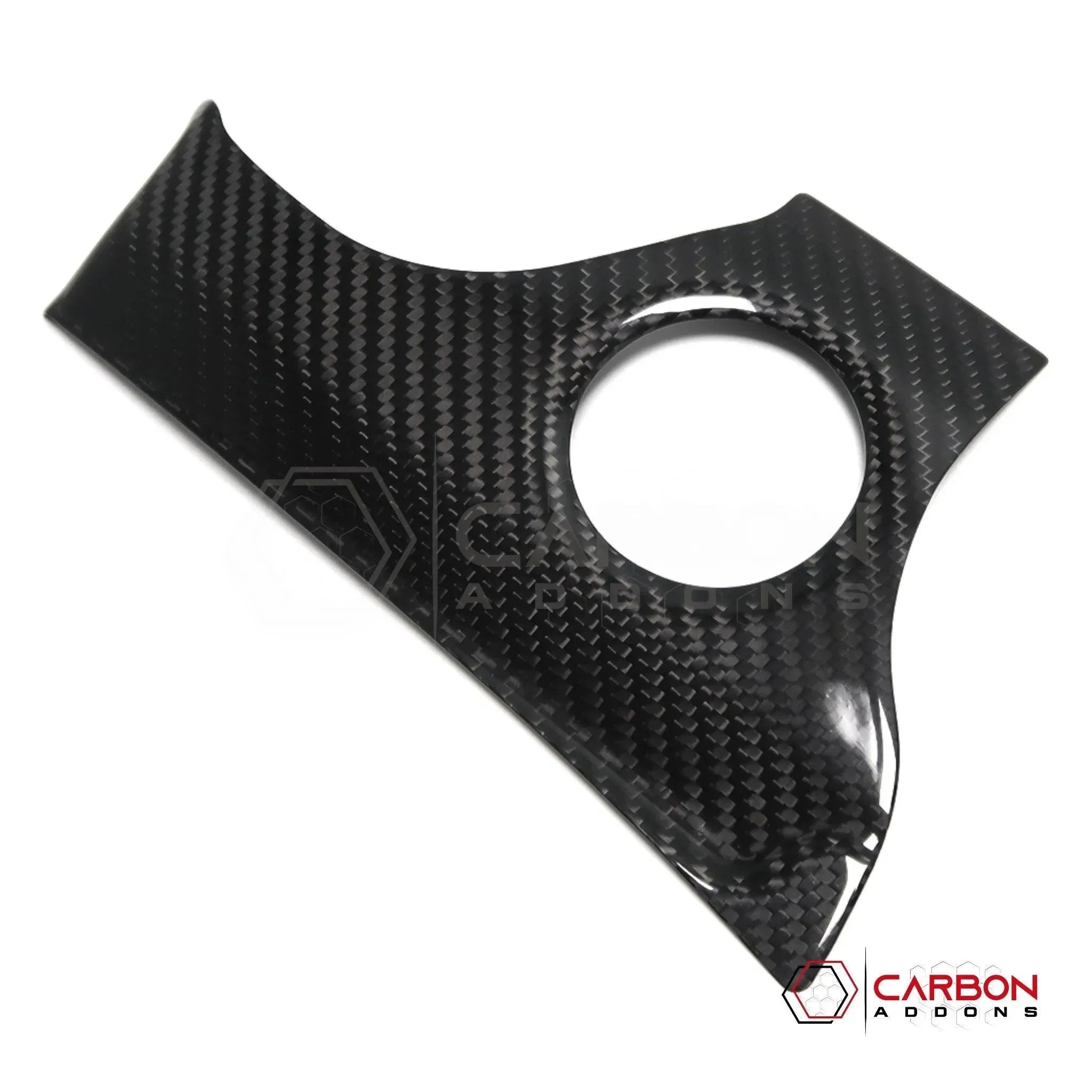 2019+ RAM 1500/TRX/RHO Engine Start Stop Button Surround Trim Hard Carbon Fiber Cover